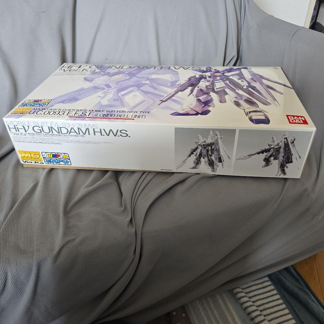 ガンプラEXPO限定Hi-νガンダムH.W.S.Ver.Ka メカニカルクリア