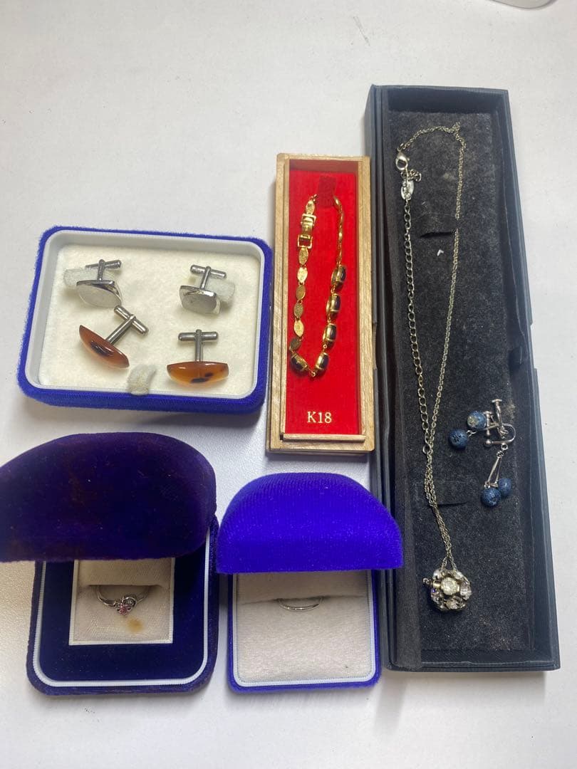 ピ*ス様 ⭐︎① 遺品整理　指輪　ネックレス　ヴィンテージ　昭和レトロ　アクセサ