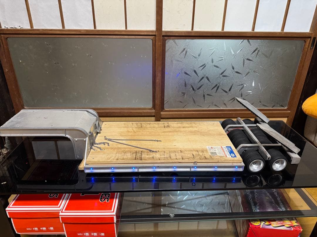 ラジコン　重トレ　16輪台車