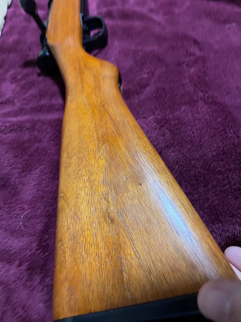 那*須様 タナカ　九九式短小銃　ガスガン　鬼胡桃銃床　ボルトアクション　ライフル