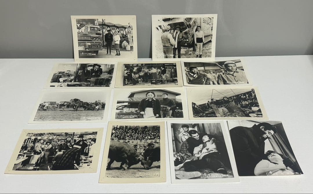 ゆうた様リクエスト2点「トラック野郎」等映画写真 12枚セット＋チラシ3枚セット