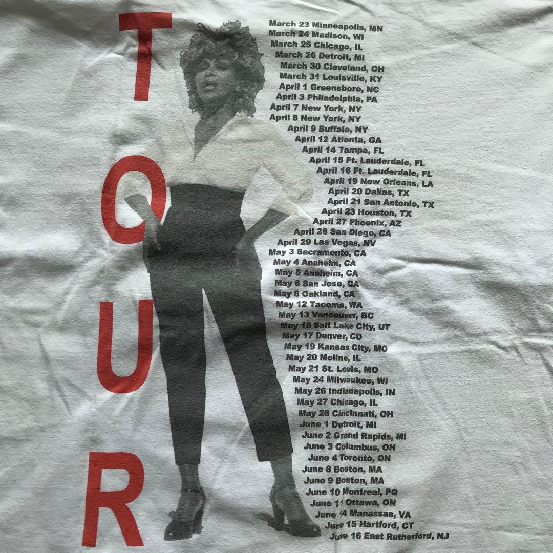 022 Tina Turner ティナターナ 1999年製ヴィンテージ Tシャツ