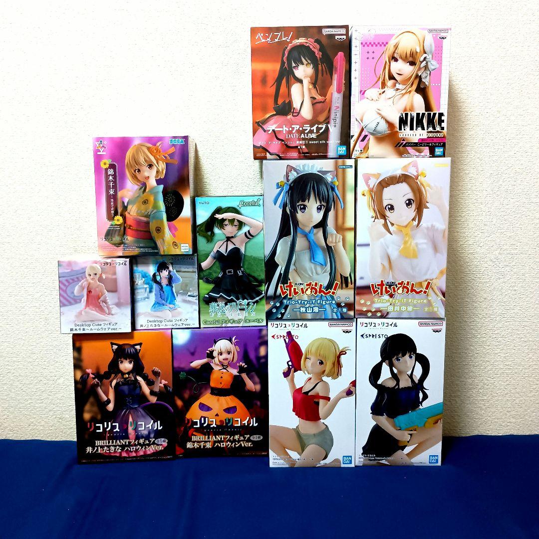 アニメキャラクター フィギュアセット 12体