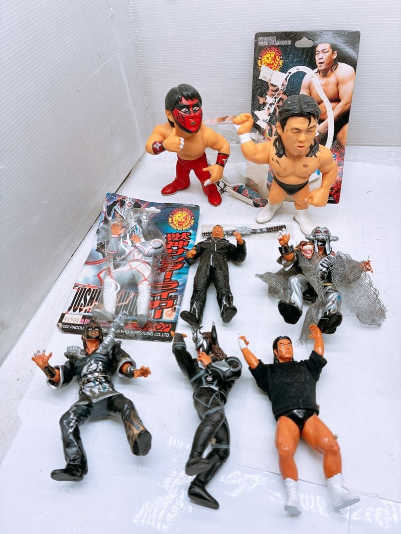新日本プロレス フィギュア8体まとめ売り★獣神サンダー・ライガー 長州力