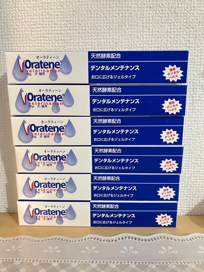 Oratene デンタルメンテナンス 70g 6本セット