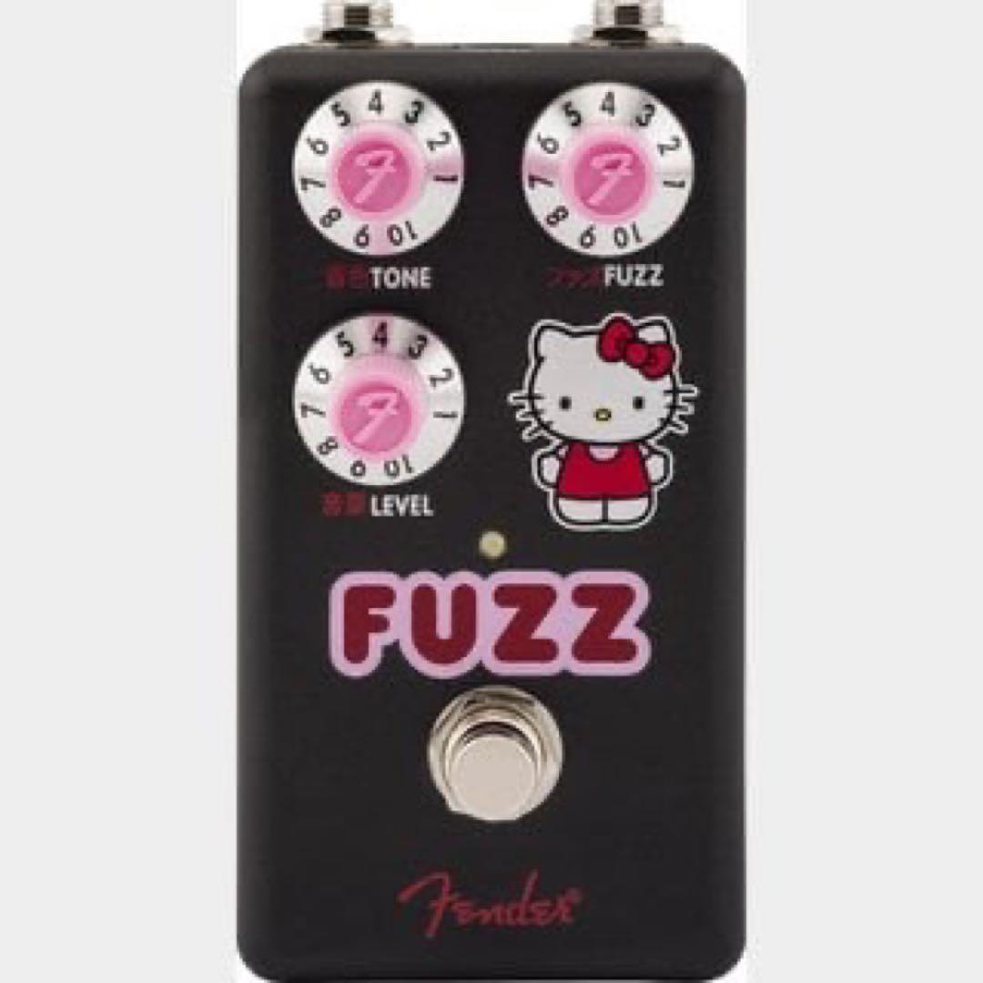 新品 Fender x Hello Kitty Black Fuzz Pedal