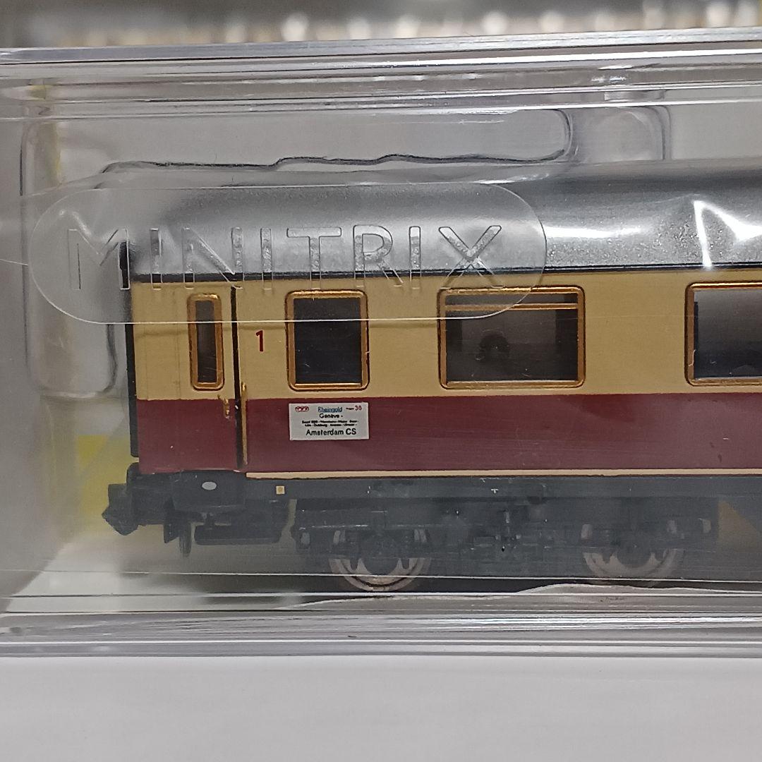 ミニトリックス Nゲージ 西ドイツ ラインゴルト 客車５両セット