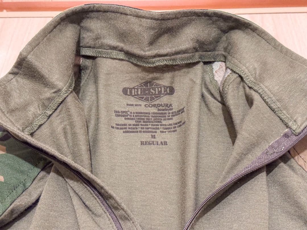 実物 TRU-SPEC コンバットシャツ ウッドランド M/Rサイズ