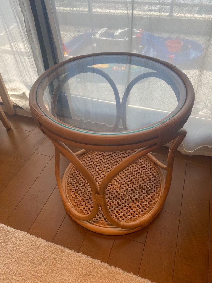 unico WEAVA ウニコ ウィーバ サイドテーブル ラタンテーブル 籐家具