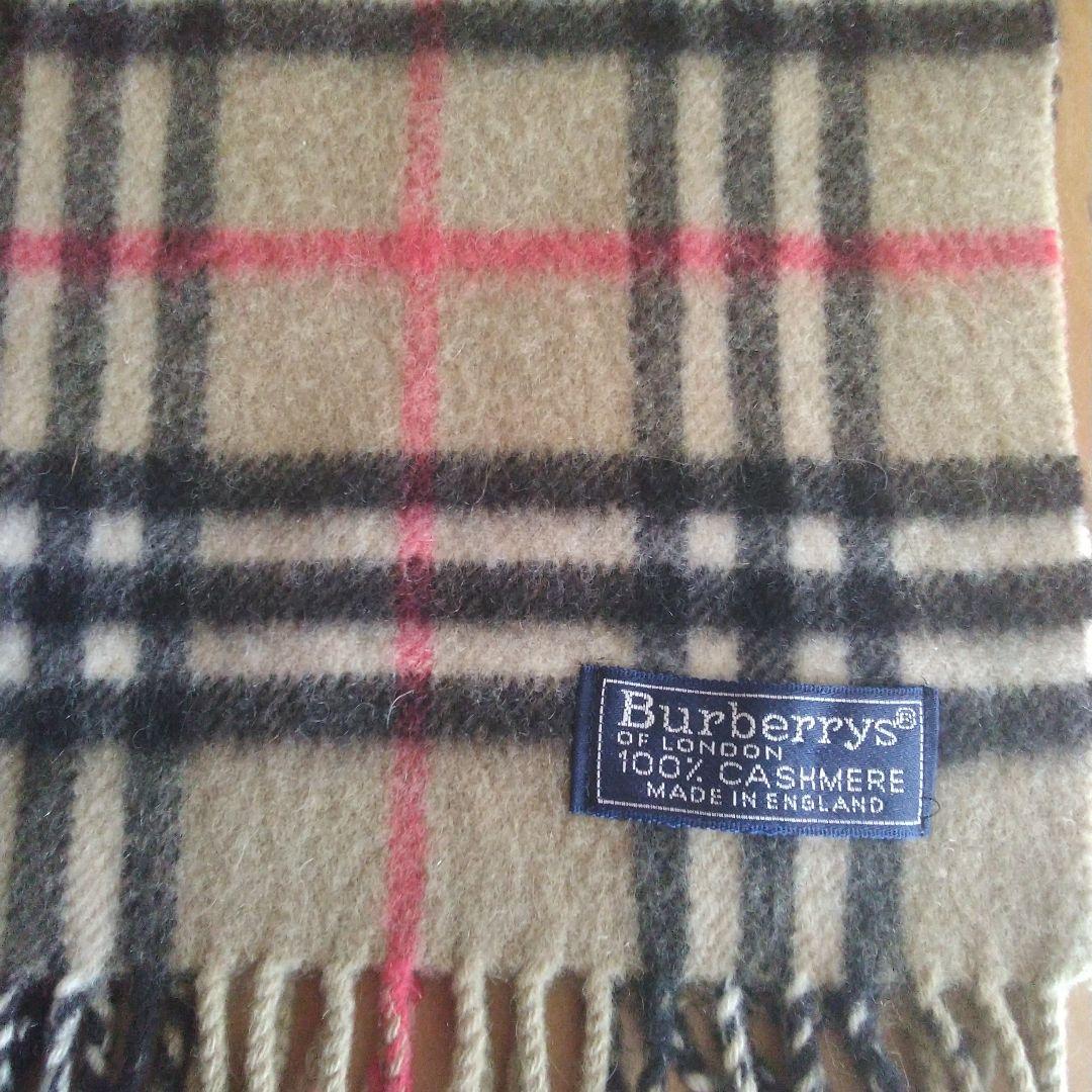 BURBERRYカシミヤマフラー美品専用です。