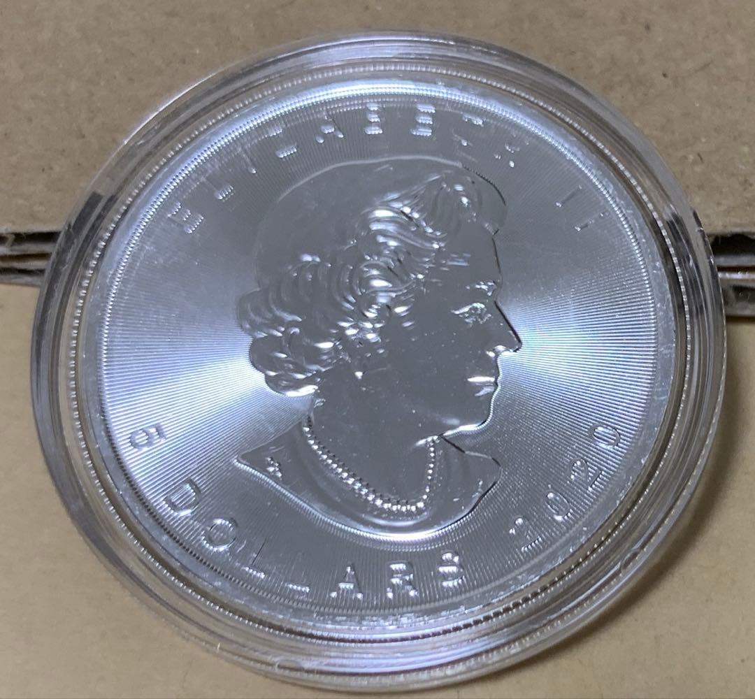  メイプル1oz オーロラ・狼