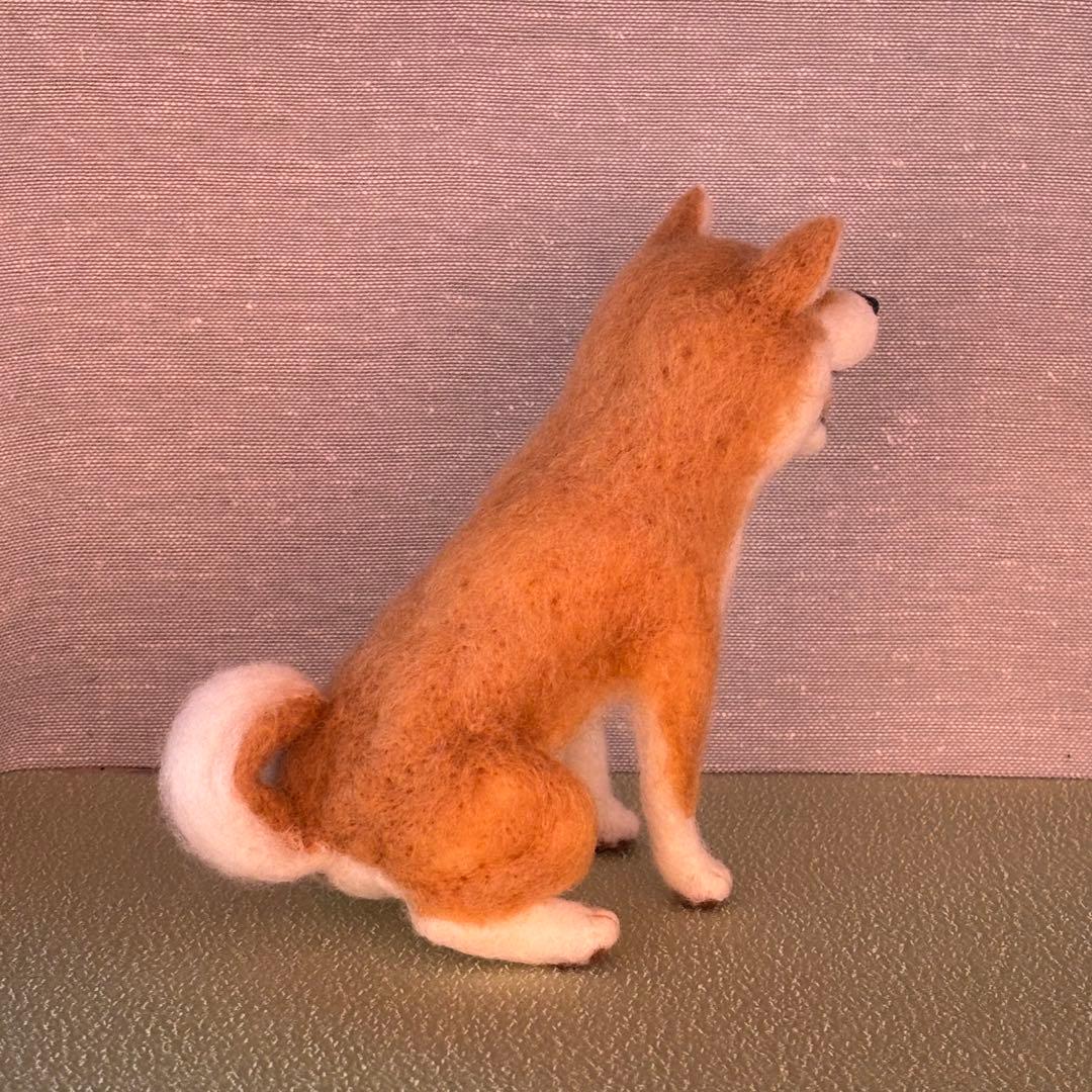 柴犬　羊毛フェルト　ハンドメイド　No.105