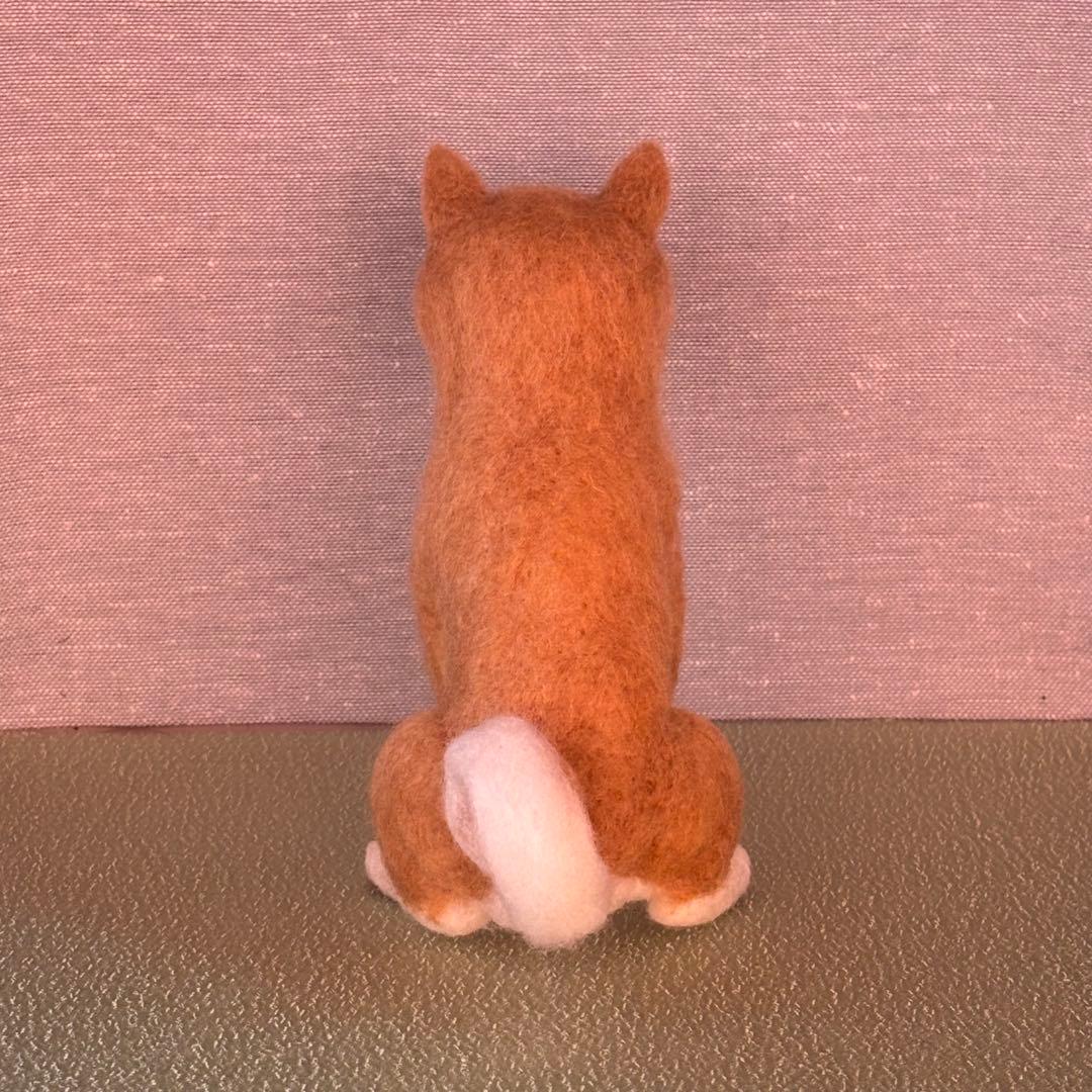 柴犬　羊毛フェルト　ハンドメイド　No.105
