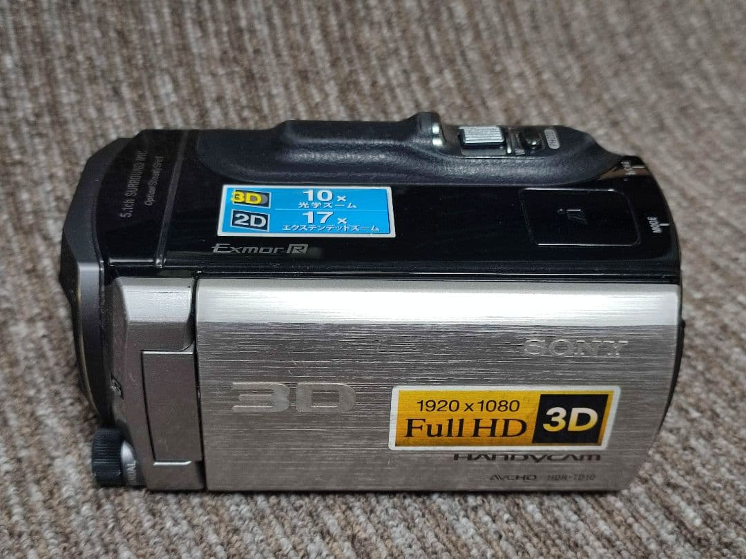 SONY ビデオカメラ HDR-TD10 本体