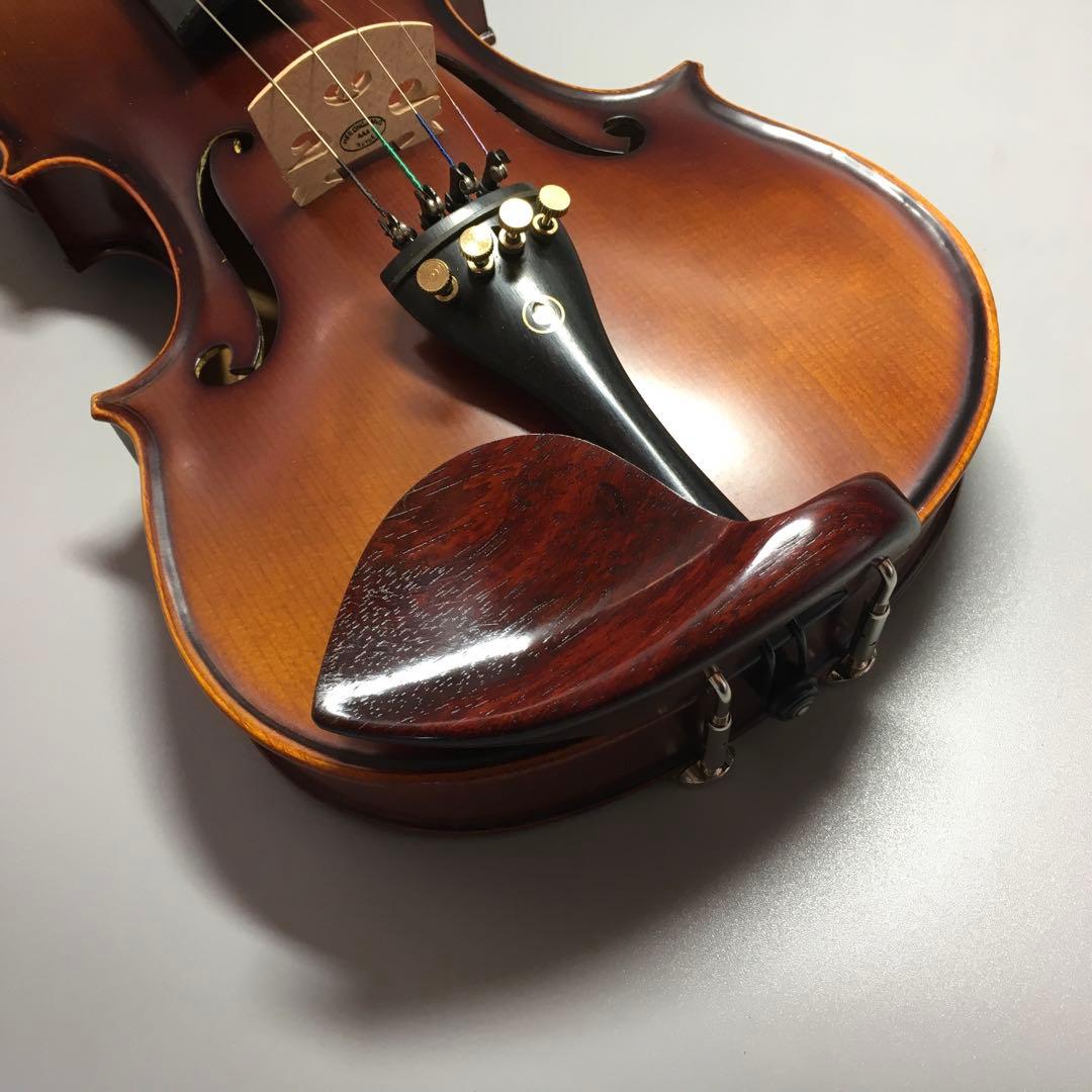 スドラド　紅ローズ紫檀　バイオリン顎当て