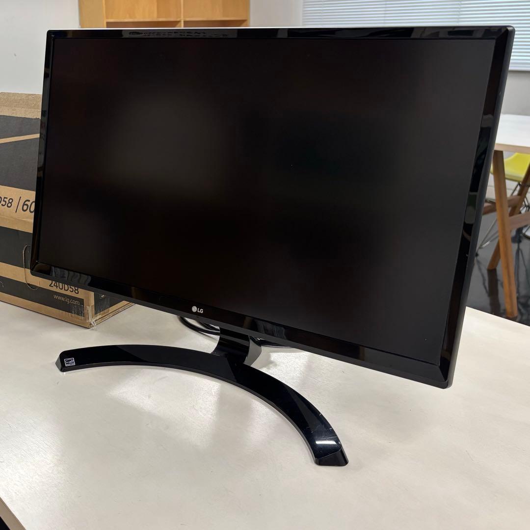LG モニター ディスプレイ 24UD58-B 23.8インチ/4K