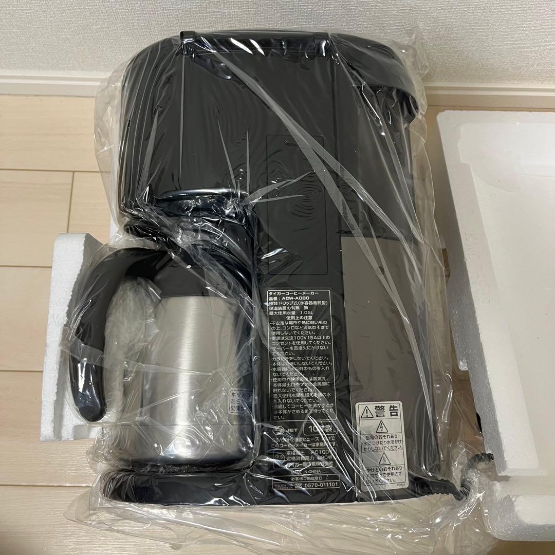 TIGER コーヒーメーカー　カフェブラック ACW-A080-KQ