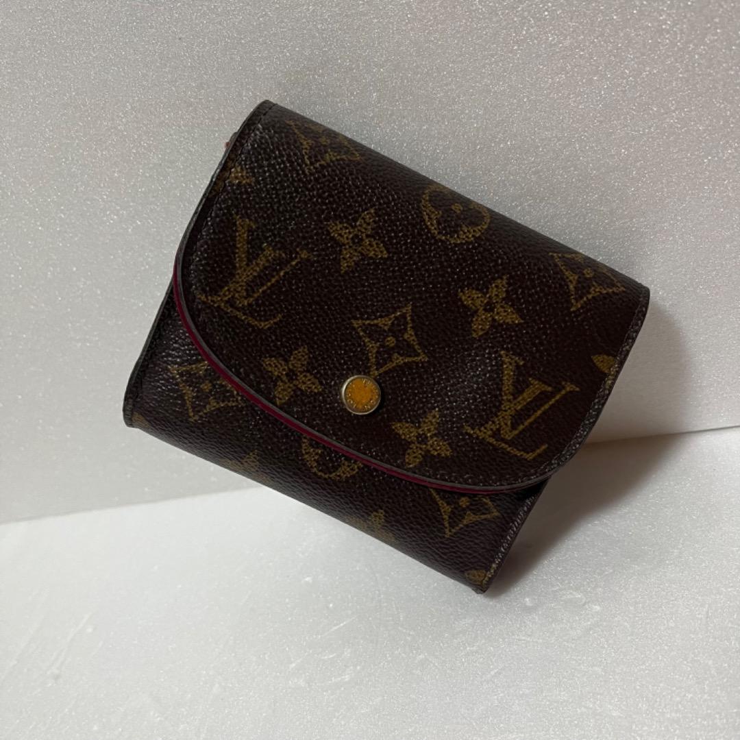 ルイヴィトン　モノグラム　財布　フューシャ　アリアンヌ　M62036