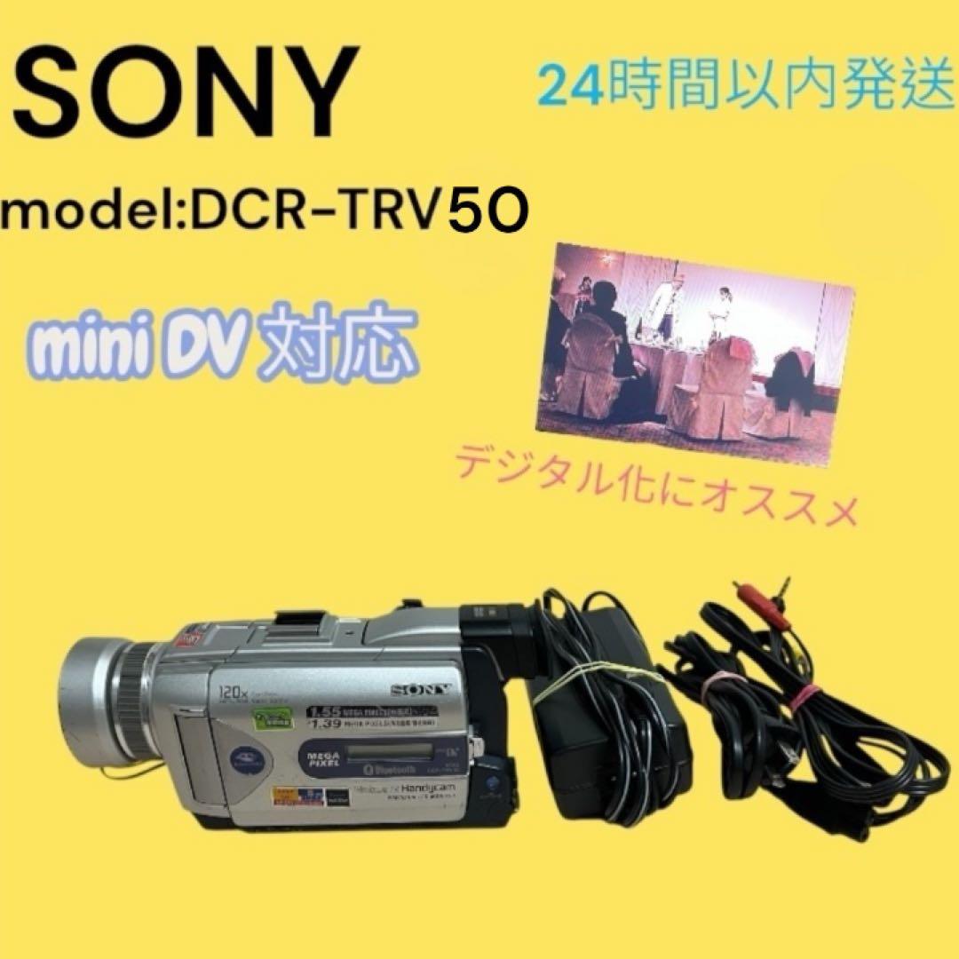 SONY DCR-TRV50 mini DV ビデオカメラ