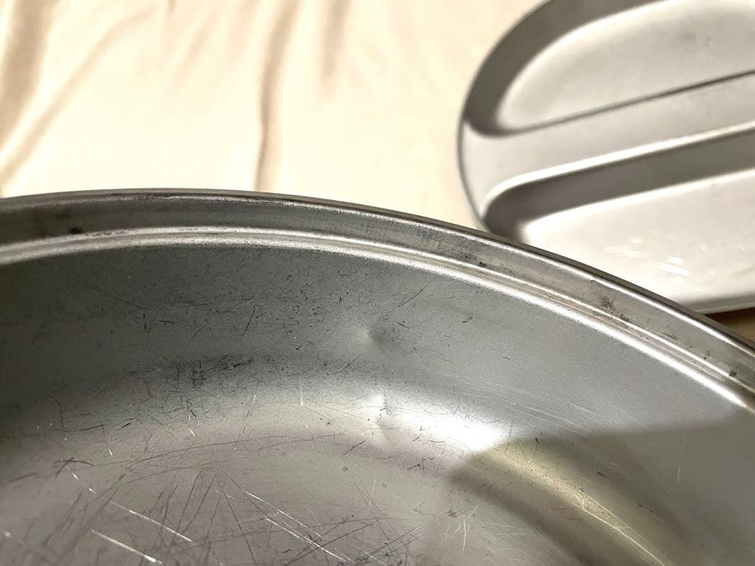 実物【米軍】メスキットパン(1966年製)&カトラリーセット　ベトナム戦争自衛隊