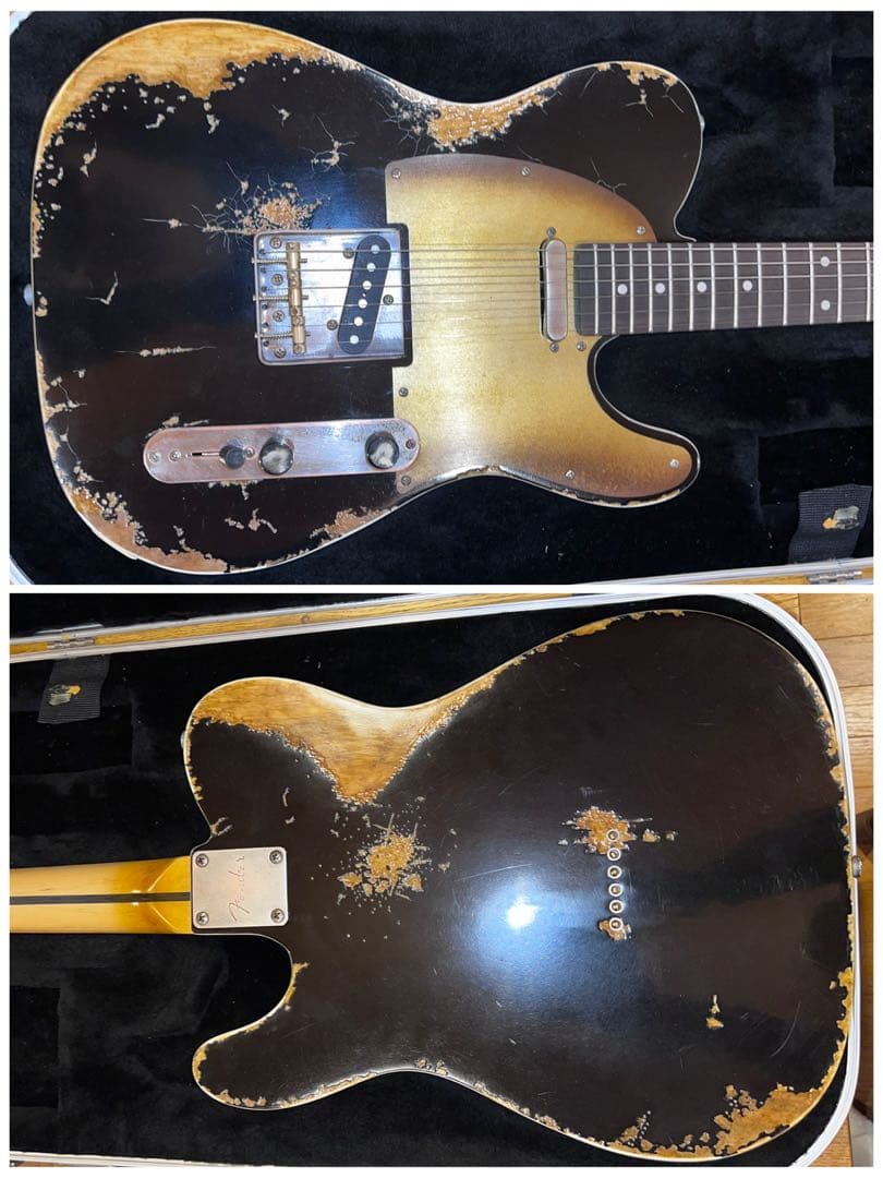 ハードレリックテレキャスタータイプ/ダブルバインディング/アルニコPU