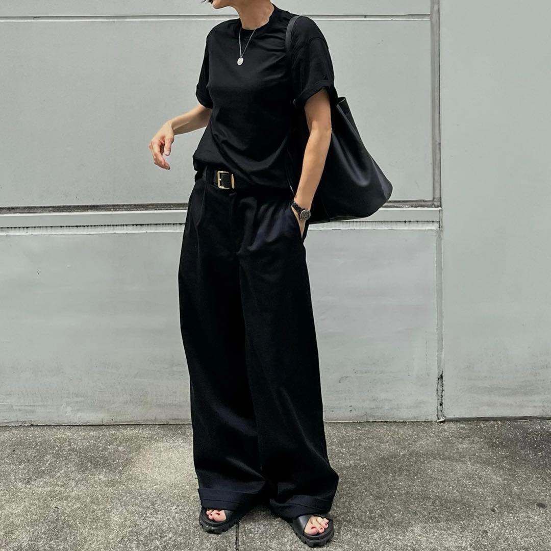 ok.soon×dickies コラボチノ　ブラック