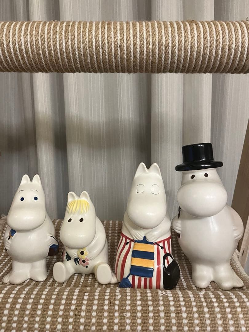 アラビア　ムーミン　フィギア/ムーミン/フローラン/ムーミンパパ/ムーミンママ