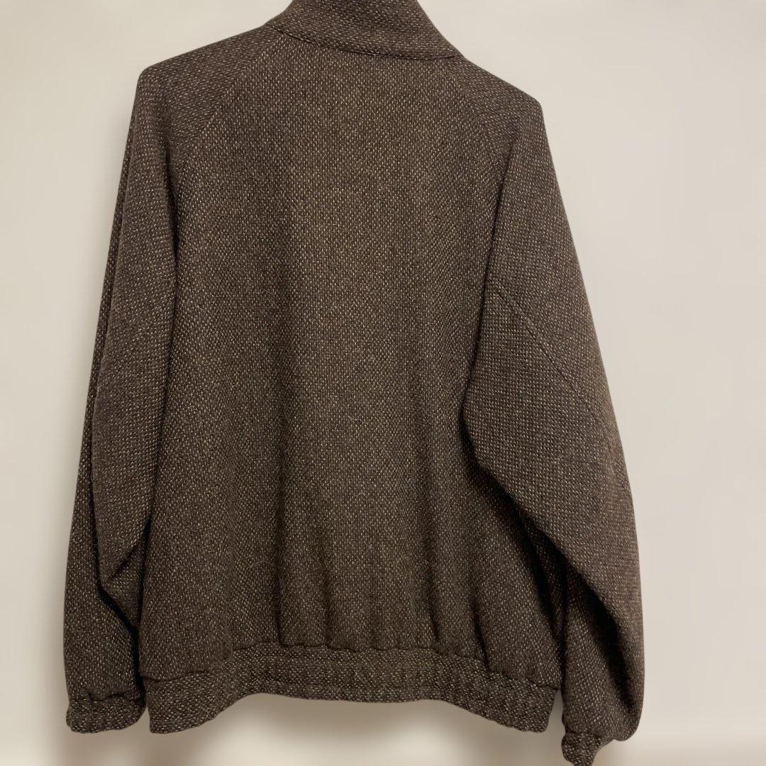 ジャケット・アウター LAMA SHETLAND WOOL TWEED ZIP BLOUSON 3