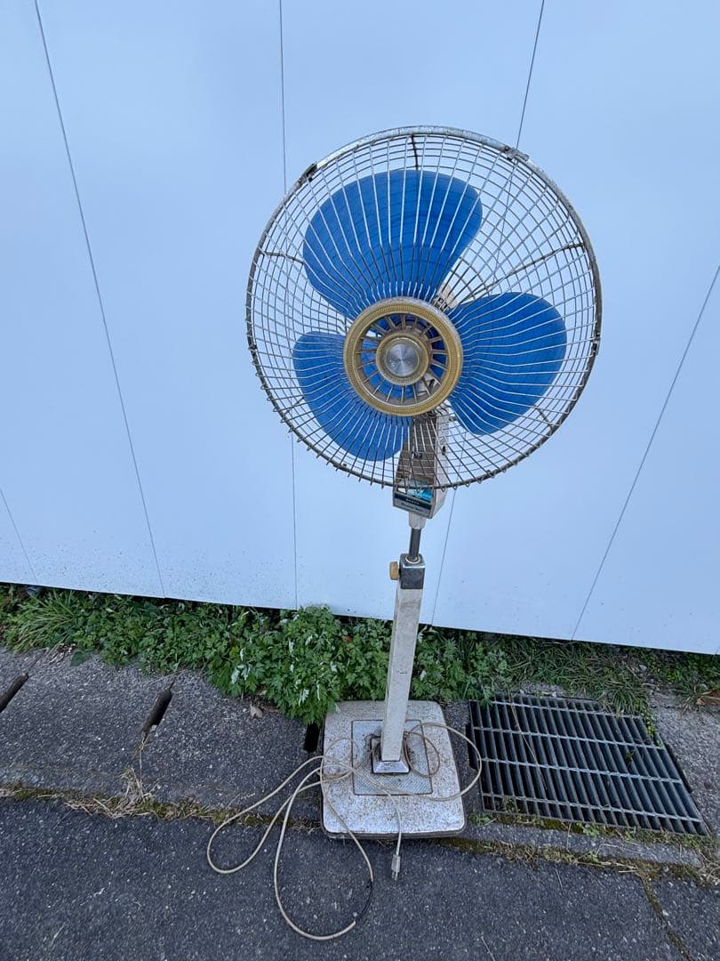 希少なSANYOサンヨー大型扇風機dynamic wide ダイナミックワイド