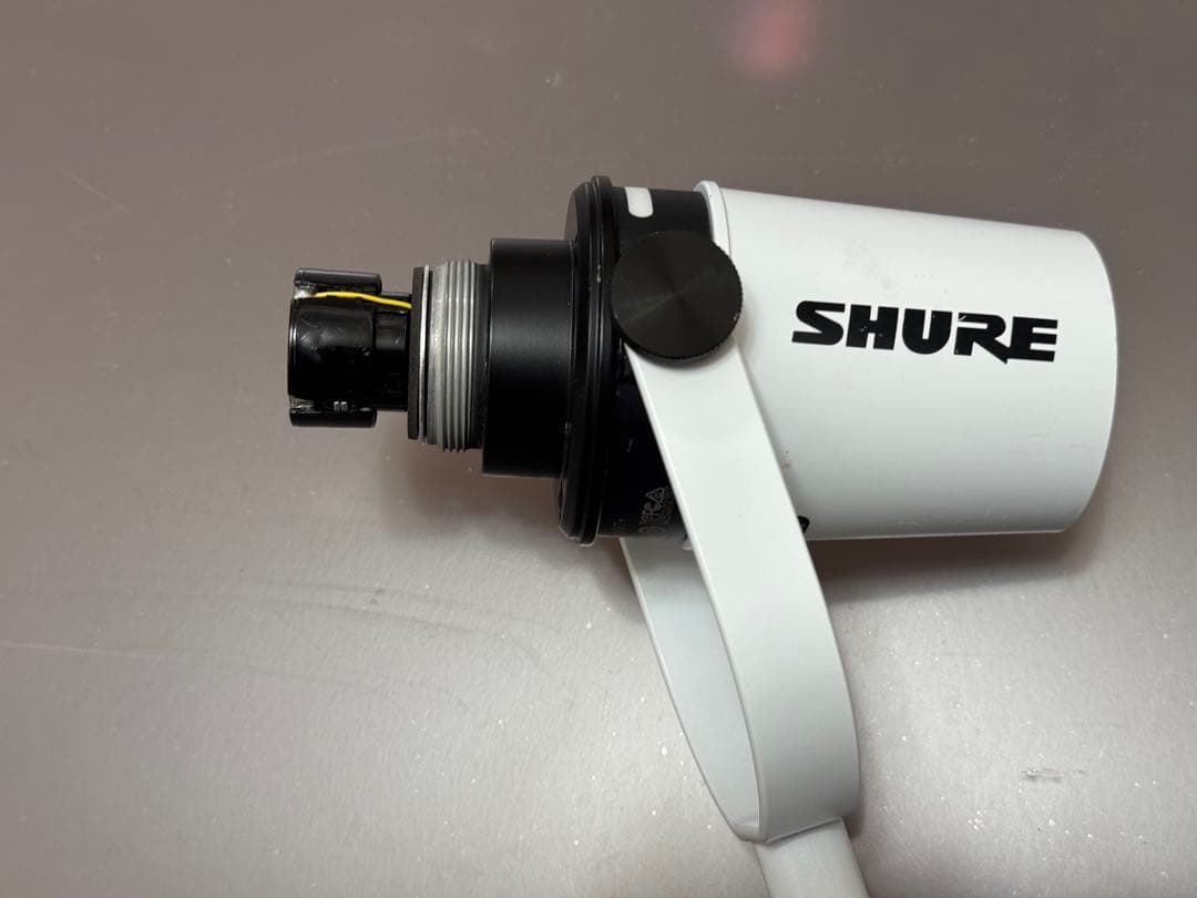 SHURE MV7+ ダイナミックマイク ホワイト