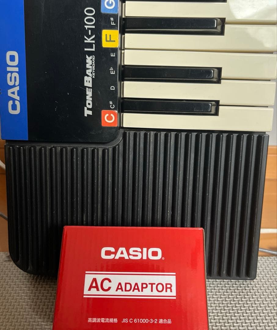 CASIO キーボードシンセサイザー LK-100動作確認済み