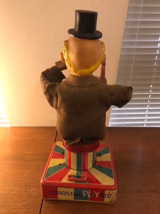 ヴィンテージ　ブリキ人形　バー　客