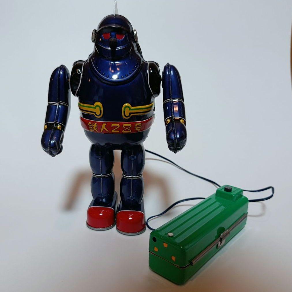 鉄人28号 電動リモートコントロール ブリキ 箱付き