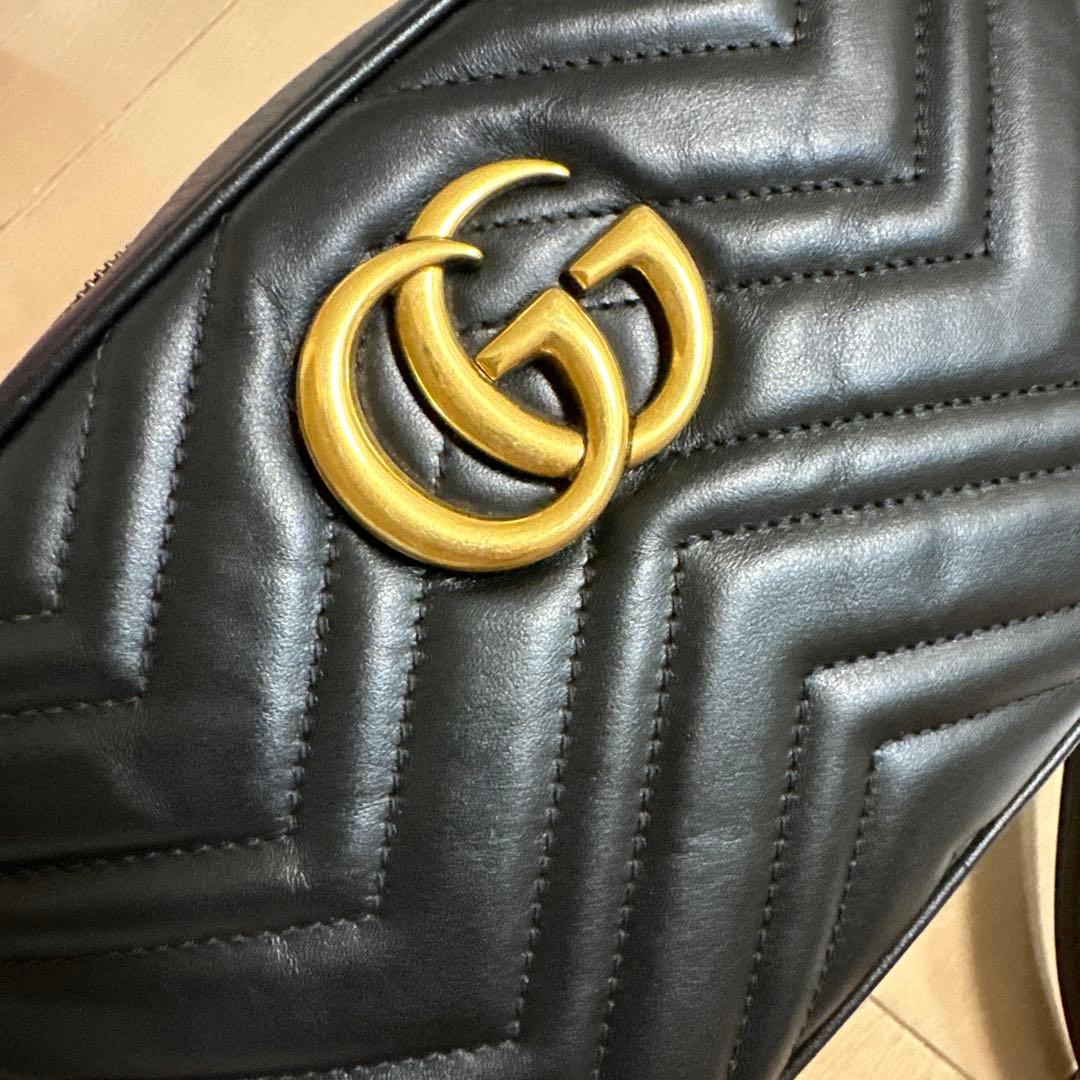 GUCCI マーモント ショルダーバッグ