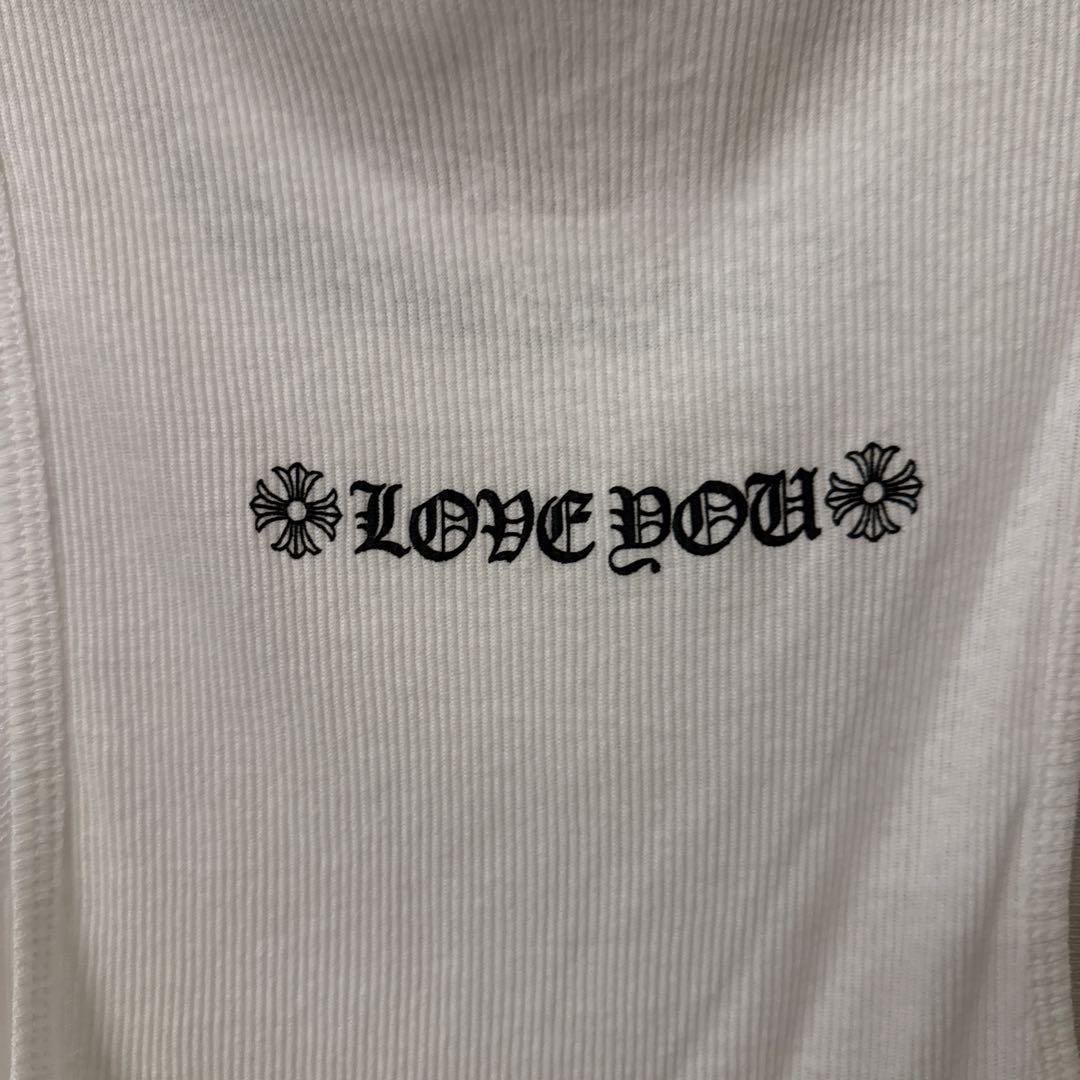 Chrome Hearts リブタンク LoveYou 新品 すり替え防止タグ