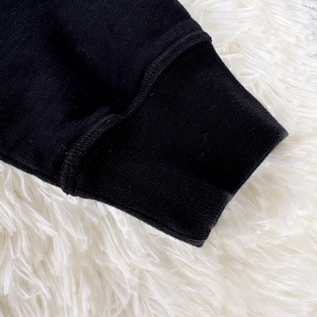 ディースクエアード パーカー　メンズ　M ブラック　黒　プルオーバー　美品