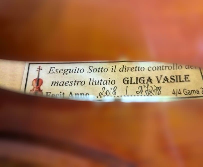 美品　Gliga VASILE gama2 バイオリン 4/4 　グリガ