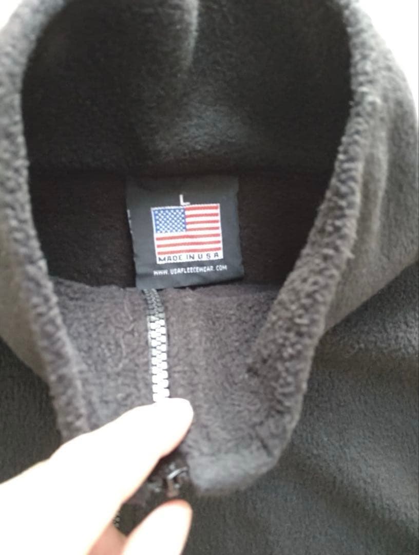 お*ん様 初期　エンノイ ennoyフリースベスト　黒　USA製　L スタイリス