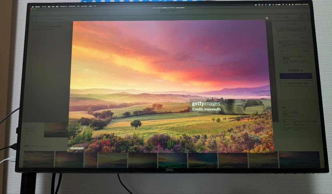 DELL U2720QM 27インチ 4K IPSディスプレイ モニターアーム