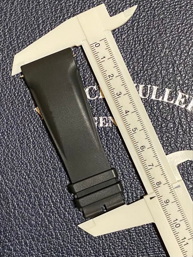 27mm フランクミュラー 純正 ラバー ストラップ ベルト コルテス