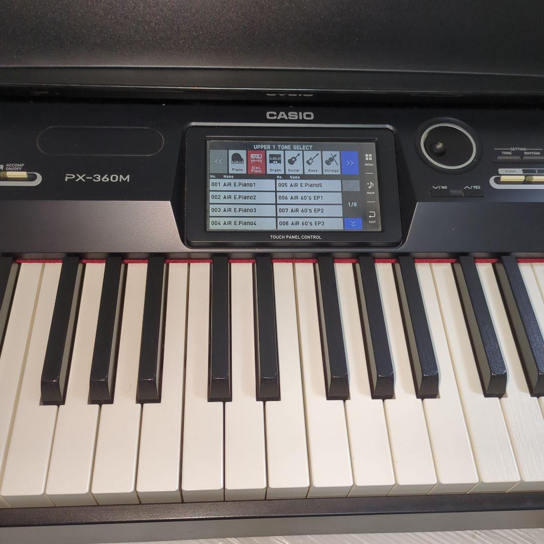 CASIO 電子ピアノ Privia PX-360M 88鍵盤 スタンド付き