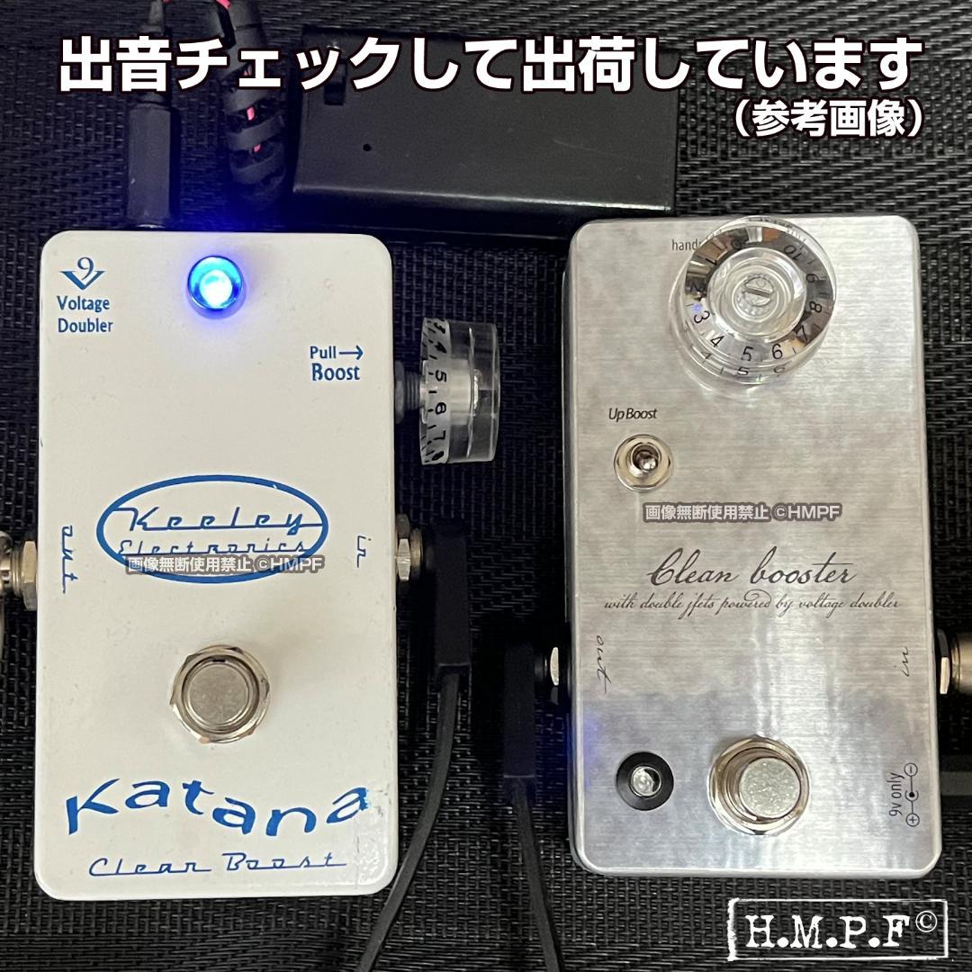 【KTN】自作カタナ・クリーンブースト/Mシルバー/ギブソンスピードノブver