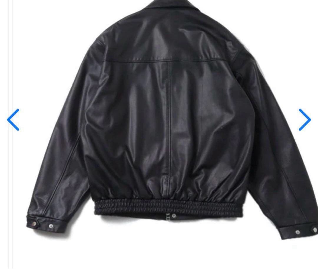 25ssUNIVERSALPRODUCTSユニバーサルプロダクツ レザーブルゾン