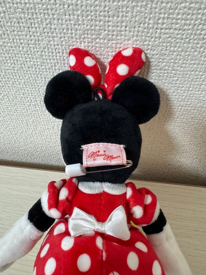 ミニー ぬいぐるみバッジ