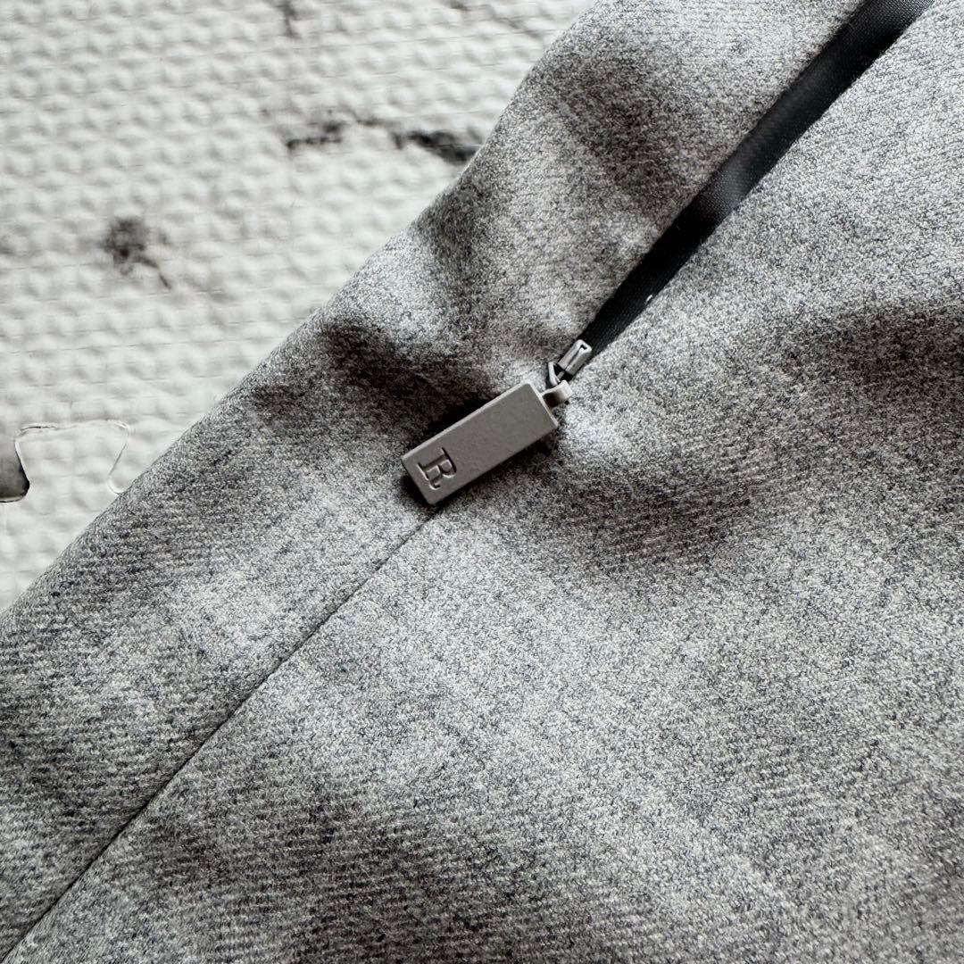 【新品タグ付き】Rene マーメイドスカート　22SS フレアヘム　サマーウール