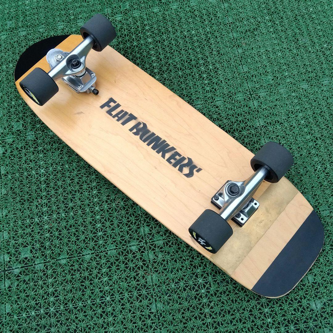 希少✨ FLAT BUNKERS サーフスケート メンテ済み！/ YOW