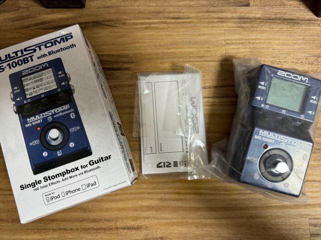 ギター ZOOM MS-100BT