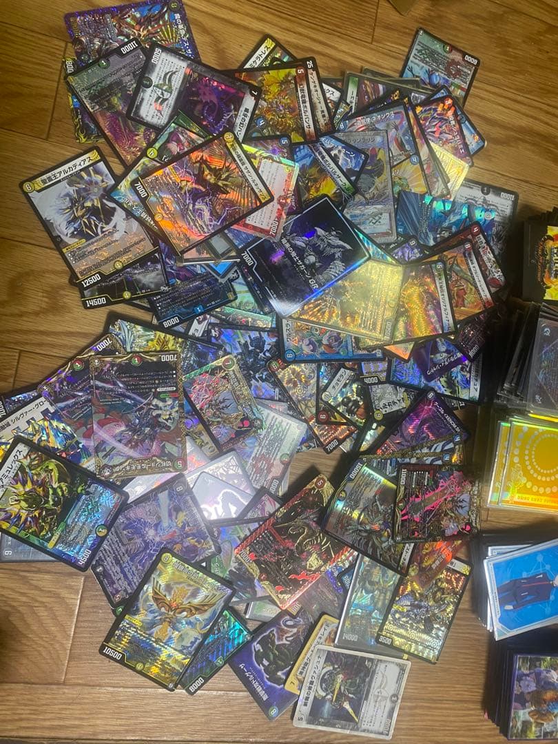 デュエマ引退品　主要デッキ四つ