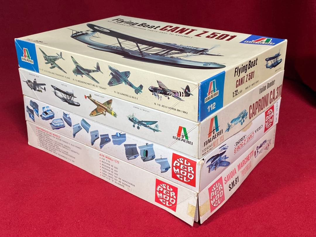 A 1/72 カントZ501 他イタリア機 全4個セット