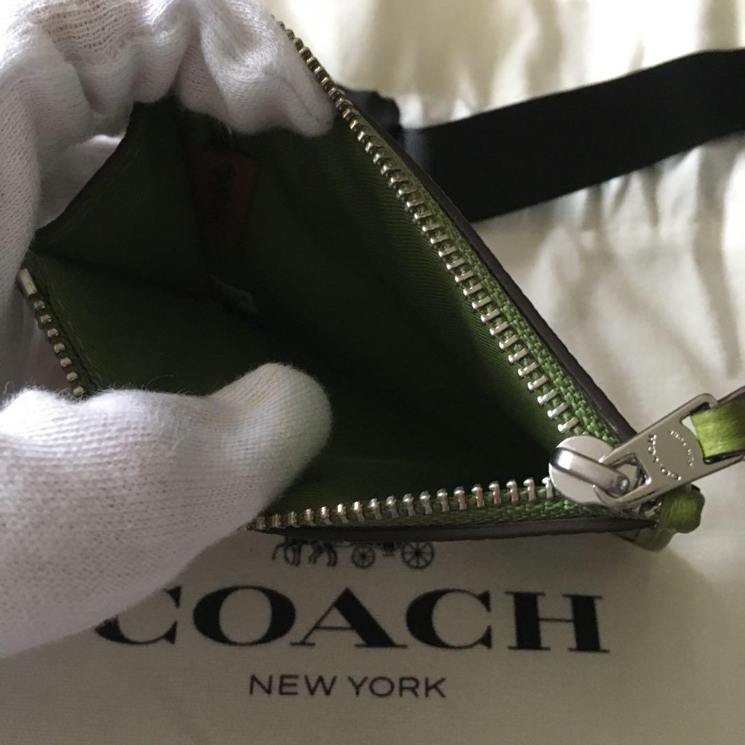 新品　コーチ COACH 定価15,400円 レザー スキニー ID ケース